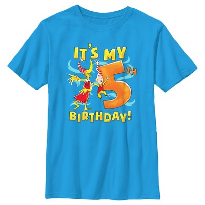 Boy's Dr. Seuss It's My 5th Birthday T-shirt : Target