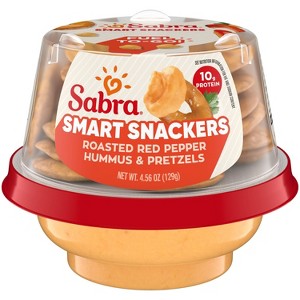 Sabra Roasted Red Pepper Hummus Snacker - 4.56oz - 1 of 4