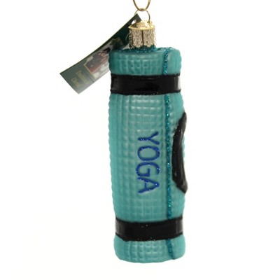 Old World Christmas 4.25 In Yoga Mat Shavasana Hatha Practice Tree Ornaments