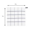 Sloppy Chef Premier Dishcloth (12 Pack), 13x13, 100% Ringspun Cotton, Looped, Windowpane Pattern - 2 of 4