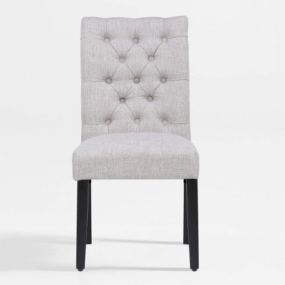 WestinTrends  Upholstered Button Tufted Dining Side Chair