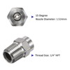Unique Bargains Stainless Steel Durable Design Universal Surface Clean Tips 6 Pcs - 4 of 4