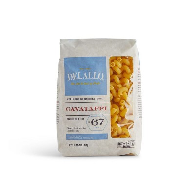 DeLallo Cavatappi Pasta, 16 oz Bag, (7 Pack)