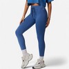 Anna-Kaci Active Women's High Waist Drawstring Leggings with Stretchy Fit - 2 of 4