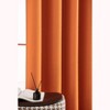Ruthy's Textile Thermal Room Darkening Blackout Window Curtain Grommet Panel Pair - 2 of 4