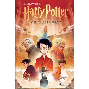 Harry Potter Y El Cáliz de Fuego (Edición Con Ilustraciones de Xavier Bonet) / Harry Potter and the Goblet of Fire - by  J K Rowling (Paperback) - 1 of 1