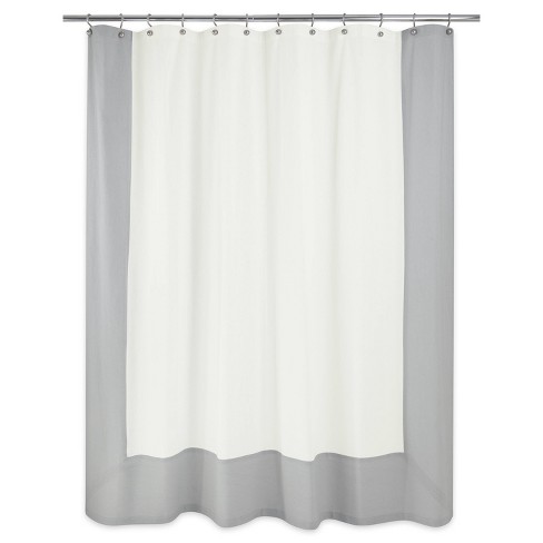 Palmer Shower Curtain Gray/white - Allure Home Creations : Target