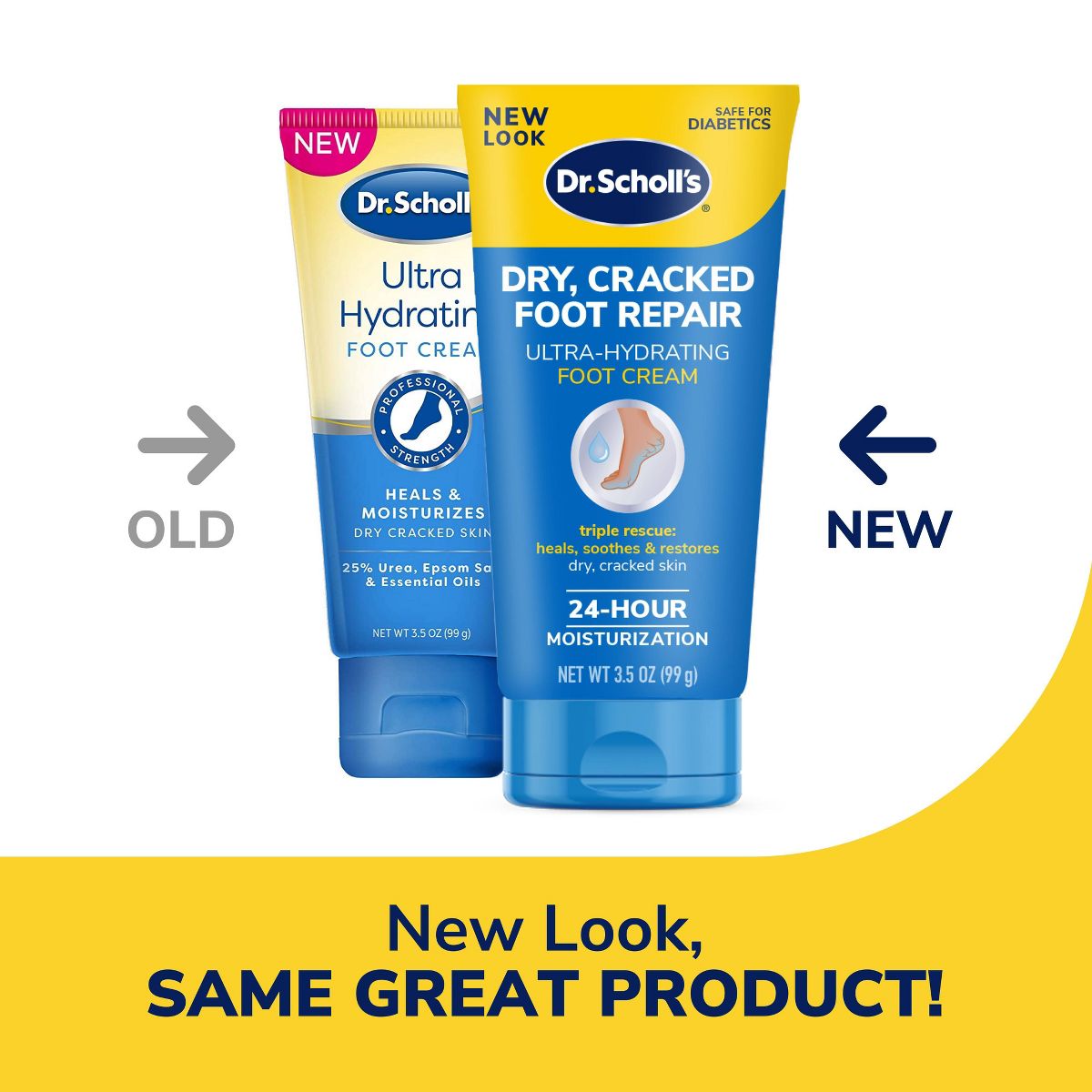 Dr. Scholl's Dry, Cracked Foot Repair Ultra-Hydrating Foot Cream - 3.5oz - thumbnail 2