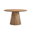 Maliang 47.24'' Round Modern Style Wood Dining Table for Kitchen, Cafe - 2 of 4