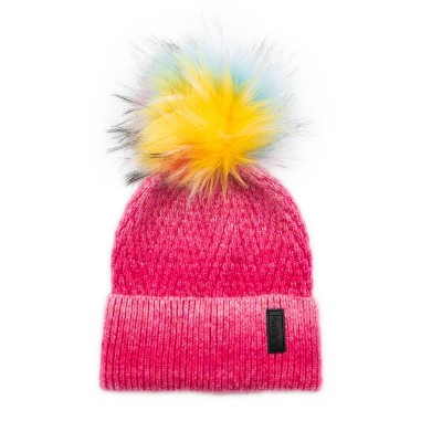 Gender Neutral Knit Hat With Pom - Maniere