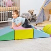 5PCS Toddler Foam Climbing Blocks - Soft Indoor Active Play Set for Preschoolers, Ideal for Climbing, Crawling & Sliding - 3 of 4