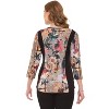 Women's Bobbi Cutwork Top - Parsley & Sage - 2 of 3