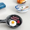 Wrapables 3D Resin Fridge Magnets, Food Simulation Refrigerator Magnets for Kitchen (Set of 5), Breakfast - image 3 of 4