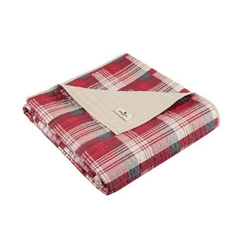 50 X70 Tasha Quilted Throw Blanket Red Woolrich Target