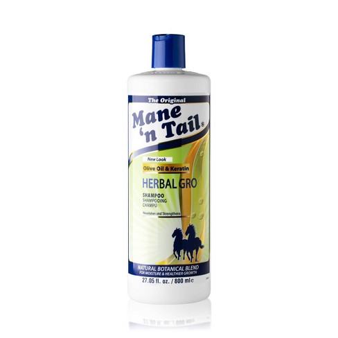 Frigøre ånd Logisk Mane 'n Tail Herbal Gro Olive Oil Infused Strengthens & Nourishes Shampoo -  27.05 Fl Oz : Target