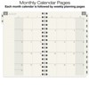 Global Printed Products Essential Monthly & Weekly Planner 5" x 8" AY 2025-2026 - 4 of 4