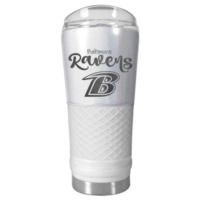 NFL Baltimore Ravens 24oz Opal Draft Tumbler