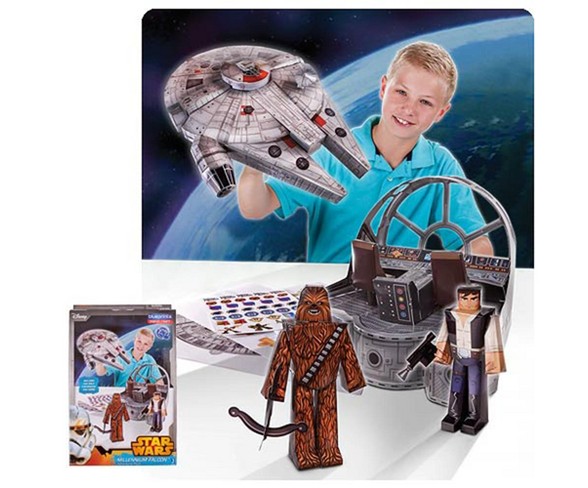 Star Wars Blueprints Papercraft: Millennium Falcon Adventure Pack
