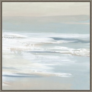 Amanti Art Shadows of the Sea I by Lera Canvas Wall Art Print Framed 22 x 22-in. - 1 of 4