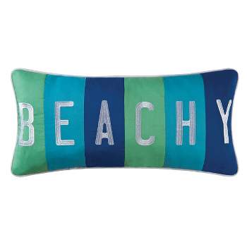 C&F Home 12" x 24" Beachy Embroidered Pillow
