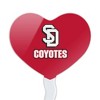 South Dakota Secondary Logo Heart Love Cupcake Picks Toppers Decoration Set of 6 - 2 of 4