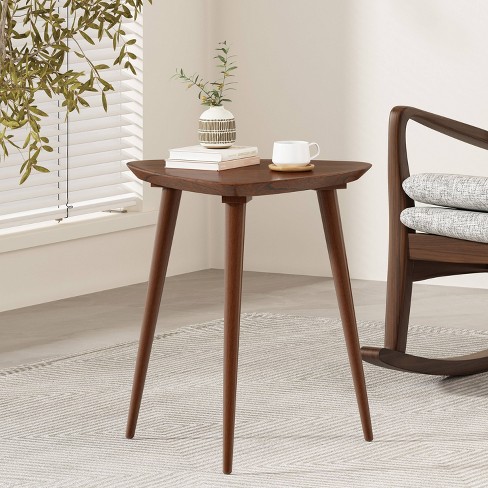 Naja End Table Wood Walnut Christopher Knight Home Target