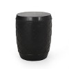 MOEPISY 18.50 inch H Black Patio End Tables - 3 of 4