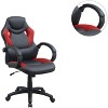 Sapphtopaz Adjustable Office Chair with High Back, Ergonomic Gaming Chair with Armrest and Wheels, Swivel Computer Chair for Office - 4 of 4