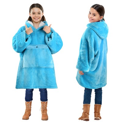 Solaris Blanket Hoodie Sweatshirt for Kids - Warm Soft Gift, Oversized Cozy Fleece Sweatshirt Pullover for Teens, Girls, Boys