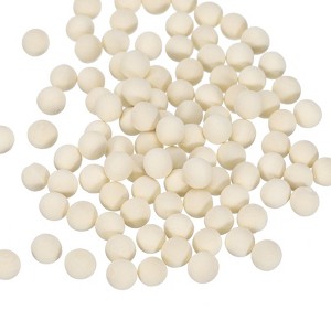 Unique Bargains Natural Round Solid Unfinished Craft Bead 0.25" 100 Pcs - 1 of 4