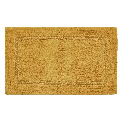 Lux Premium 100% Cotton Ultra-Soft Reversible Bathroom Rug-Durable Tufted Weave, Highly Absorbent Solid Pattern for Multipurpose use