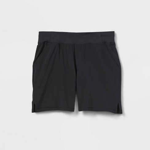 Girls' Woven Shorts - All In Motion™ Black L : Target