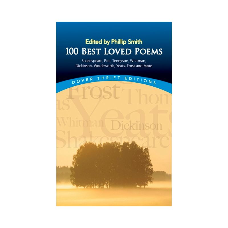 100 Best-Loved Poems - (Dover Thrift Editions: Poetry) by  Philip Smith (Paperback), 1 of 2