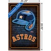Trends International MLB Houston Astros - Neon Helmet 23 Framed Wall Poster Prints - 3 of 4