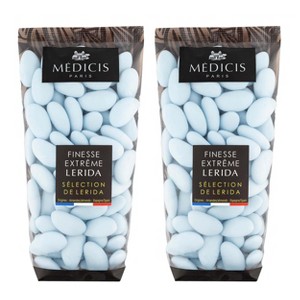 Medicis Premium Candied Almond Dragees (French Jordan Almonds) Sugar Coated Candies Ideal as a Wedding or Baby Shower Gift, 75 ct, 8.8oz - 1 of 4