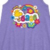 - Peanuts - Peace Floral & Colorful Woodstock Graphic Sleeveless Aline Dress - 2 of 4