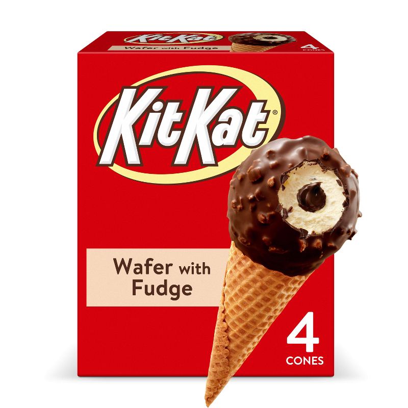 Kit-Kat Ice Cream Cone - 4ct/18.4 fl oz, 1 of 11