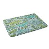 Deny Designs Doodle by Meg Tropical Dinos Memory Foam Bath Mat - 3 of 4