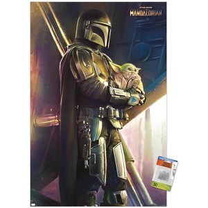 Trends International Star Wars: The Mandalorian - Held Unframed Wall Poster Prints - 1 of 4