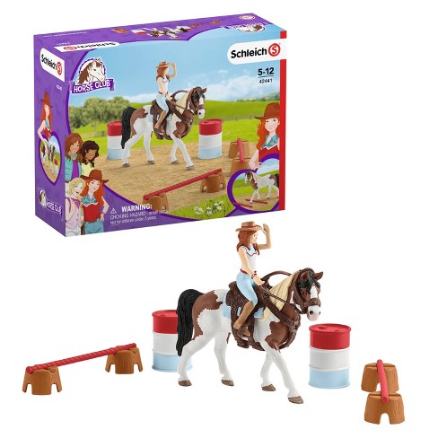 Horse Play Set Cowgirl Barrel Racing Kids Toddler Toy Figure Pretend Gift NEW 