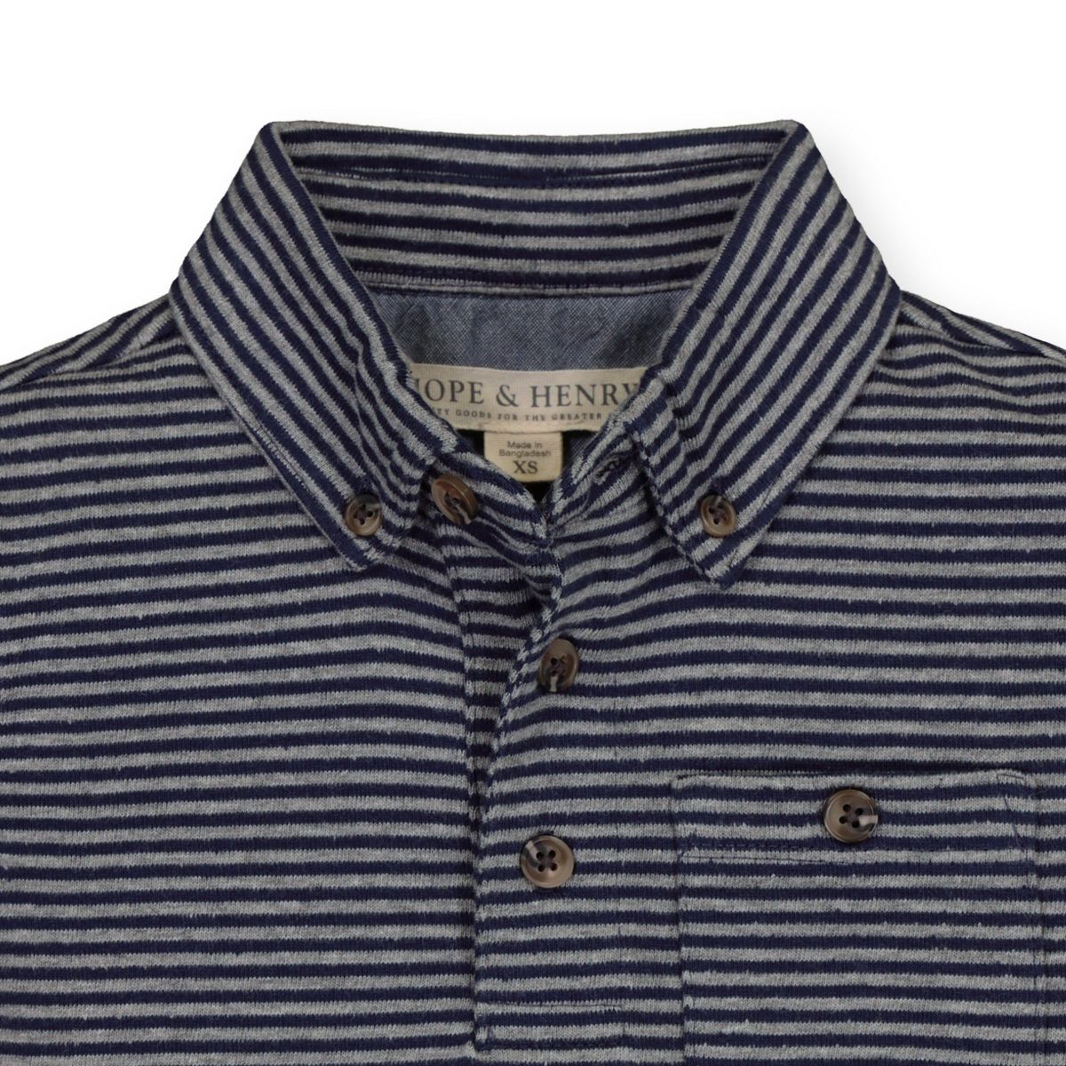 Hope & Henry Boys' Cotton Jersey Polo, Infant - thumbnail 6