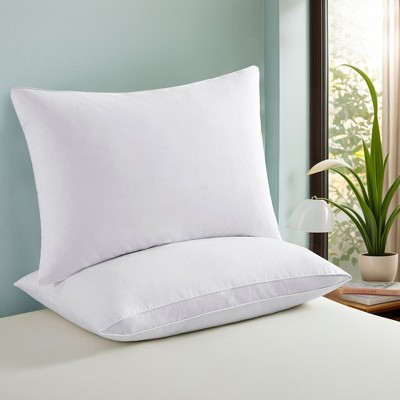 Peace Nest Gusseted Goose Down Feather Pillows Set of 2