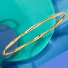 Pure Collection by Ross-Simons Italian 14kt Yellow Gold Twisted Bangle Bracelet - 3 of 4