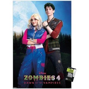 Trends International Disney Zombies 4: Dawn Of The Vampire (2025) - Addison & Zed Unframed Wall Poster Prints - 1 of 4