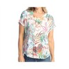 Women's Burnout Round Hem Top - Jess & Jane - 2 of 3