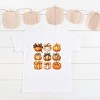 The Juniper Shop Coquette Fall Pumpkin Chart Toddler Short Sleeve Tee - 2 of 3