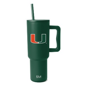 NCAA Miami Hurricanes Simple Modern Trek Tumbler - 40oz - 1 of 3