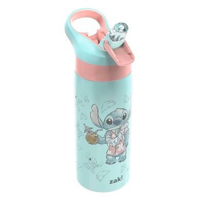 Zak Designs 19oz Stitch Stainless Steel Double Wall Vacuum Riverside Water Bottle Blue
