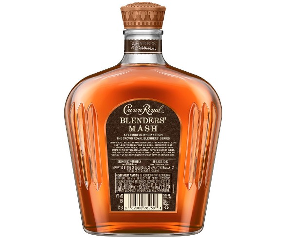 Crown Royal Bourbon Mash Canadian Whiskey - 750ml Bottle