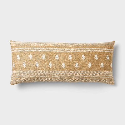 Oversized Woven Pumpkin Lumbar Throw Pillow - Threshold™ : Target